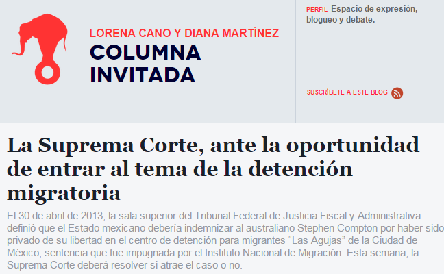 La Suprema Corte Mexicana, ante la oportunidad de entrar al tema de la detención migratoria