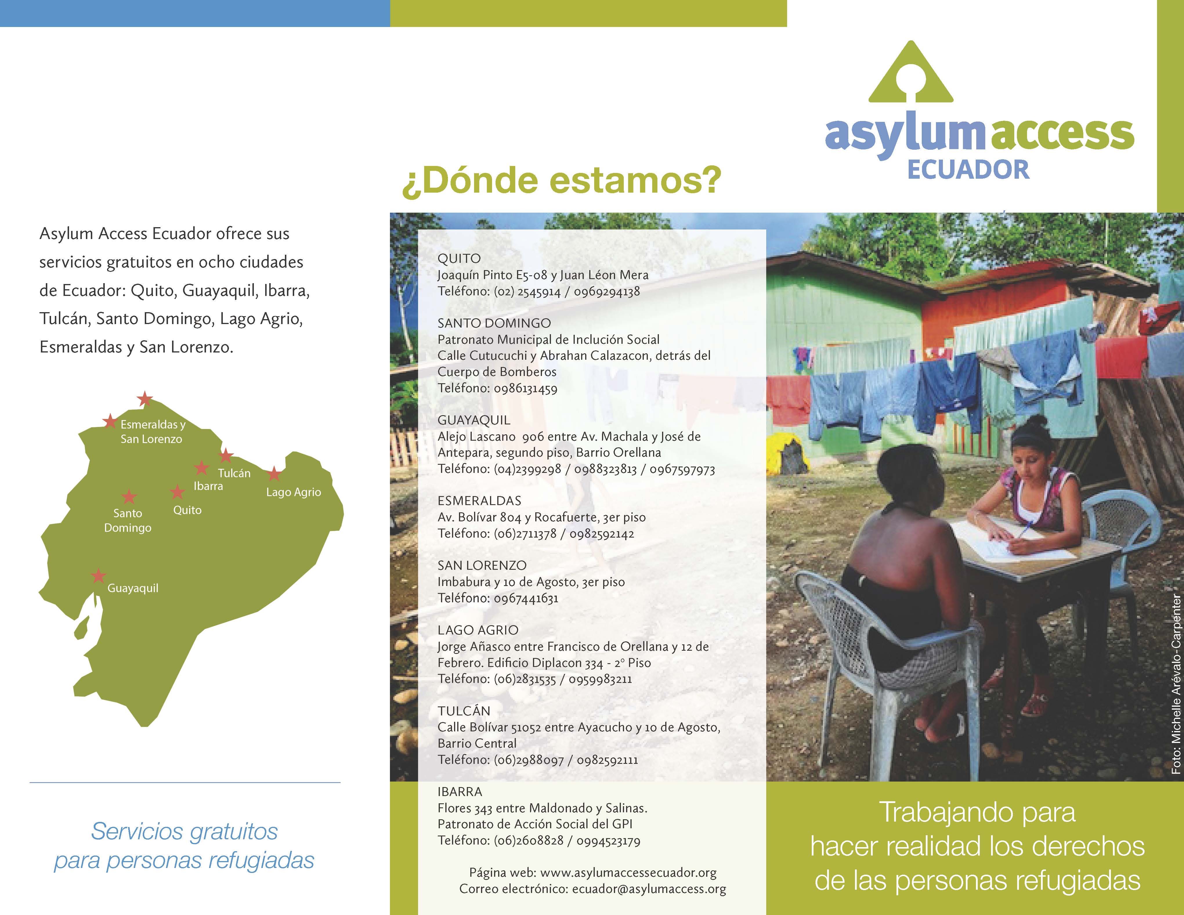 Asylum access ECUADOR – dossier