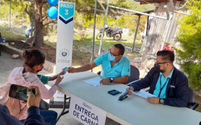 Jornadas de carnetización de niñas y niños en Perquín, Morazán