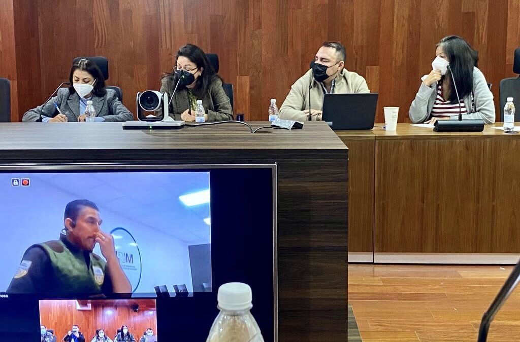 Participación en reunión con personal del INAMI