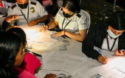 Carnetizan a los menores que transitan por la zona fronteriza entre Morazán y Honduras