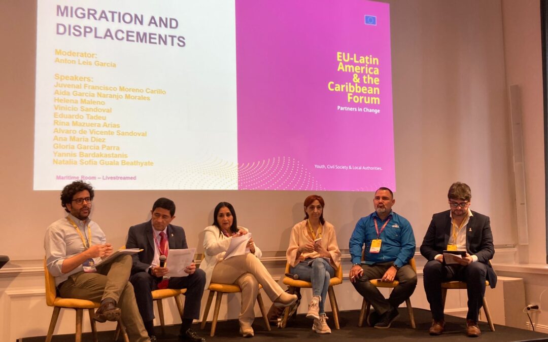 Participación en Forum | Panel sobre migraciones y desplazamientos