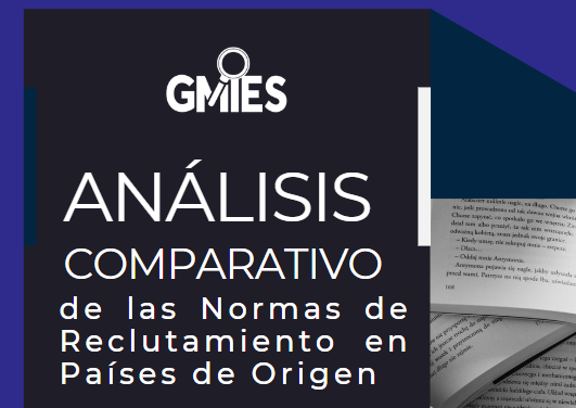 Análisis comparativo de las normas de reclutamiento en países de origen.