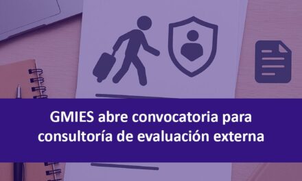 GMIES abre convocatoria para consultoría de evaluación externa
