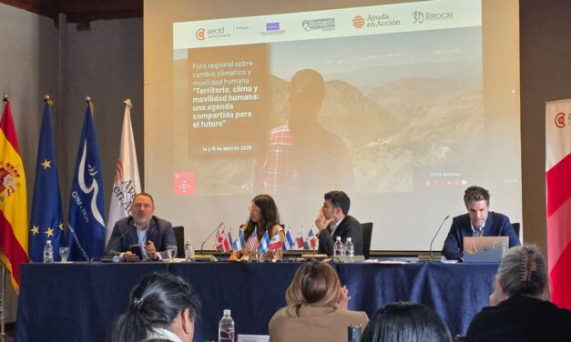GMIES participa en Foro Regional sobre Cambio Climático y Movilidad Humana